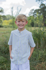 Cooper Shorts Lined in White Pique