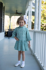 Turn Down Socks with Eyelet Edge in White