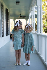 Kate Skirt in Green Liberty Floral