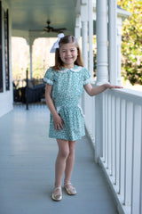 Kate Skirt in Green Liberty Floral