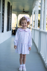 Layton Knit Dress Long Sleeve Premium in Tippy Toes Knit