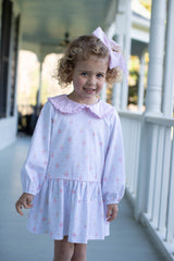 Layton Knit Dress Long Sleeve Premium in Tippy Toes Knit