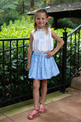 Megan Bubble Skirt in Bases Loaded