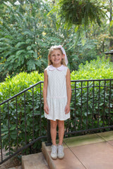 Layton Knit Dress Sleeveless Premium in Anchors Away Knit