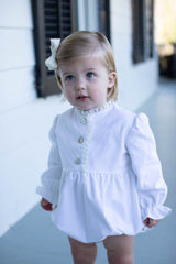 Ellie Bubble in White Corduroy