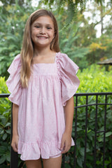 Nina Top in Liberty Pink Botanical