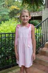 Ophelia Dress in Liberty Pink Botanical