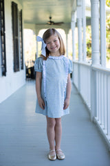 Sissy Dress w/ Ruffles in La Flor Blue
