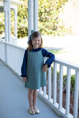 Mary Ann Jumper in Red & Green Tartan