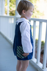 Harry Bubble Short in Cadet Blue Non-Wrinkle Corduroy