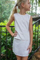 Sadie Skort in Vintage Posy
