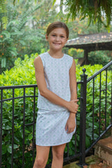Sadie Skort in Scalloped Summer