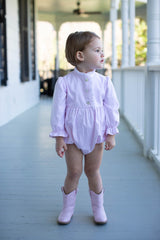 Ellie Bubble in Pink Superfine Twill