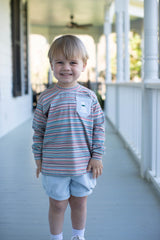 Finn Shorts in Powder Blue Non-Wrinkle Corduroy