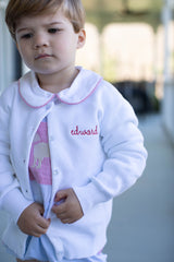 Julius Berger Cardigan w/ Handwritten Name