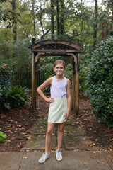 Sadie Skort in University Yellow Oxford