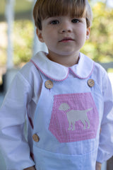 David Shirt Long Sleeve in White Superfine Twill