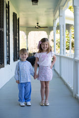 Sadie Skort in Nutcracker Toile Red