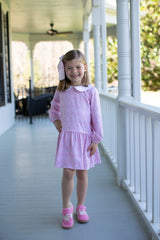 Layton Knit Dress Long Sleeve Premium in Shelby's Garden Knit