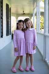 Layton Knit Dress Long Sleeve Premium in Shelby's Garden Knit