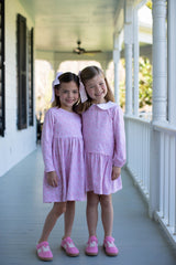 Sophie Knit Dress Long Sleeve Premium in Shelby's Garden Knit