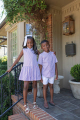 Tyson Shirt Short Sleeve in Charleston Stripe