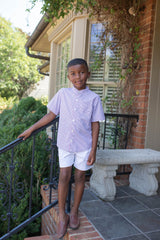 Cooper Shorts Lined in White Pique