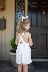 Parker Playsuit in Pastel Swiss Dots