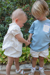 Bloomer Panties Lined in Pastel Swiss Dots