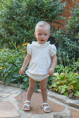 Bloomer Panties Lined in Pastel Swiss Dots