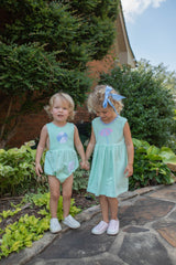 Sophie Knit Dress Sleeveless Premium in Minty Fresh Stripe Knit