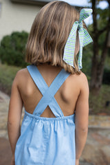 Parker Playsuit in Blue Boy Couture