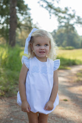 Haven Bubble in Blue Bitty Dot Pique