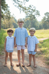 David Shirt Sleeveless in Coastal Waters