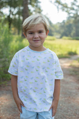 James Shirt Short Sleeve in Spring-a-saurus