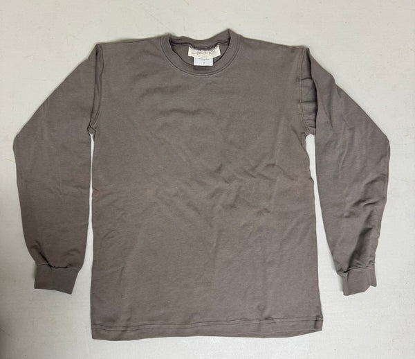 Boy Tee Long Sleeve Basic in Taupe