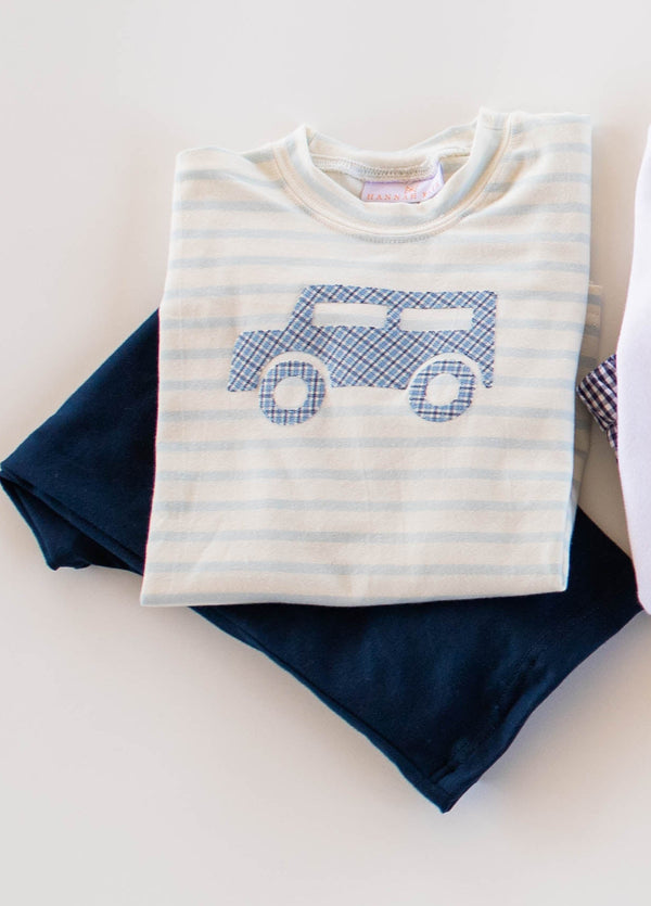 Sam Knit Pants Basic in Navy Knit