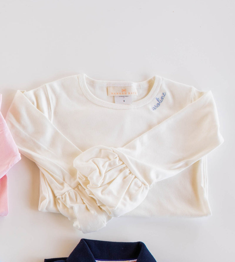 Sister Tee Basic in Light Pink Knit