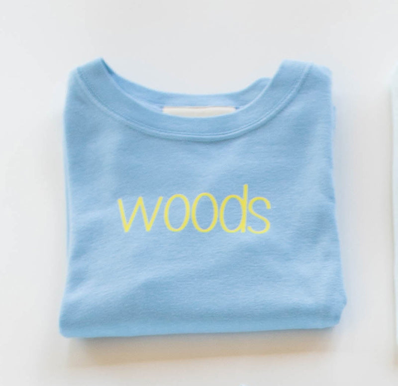 Boy Tee Long Sleeve Sky Blue w/ Playground Name