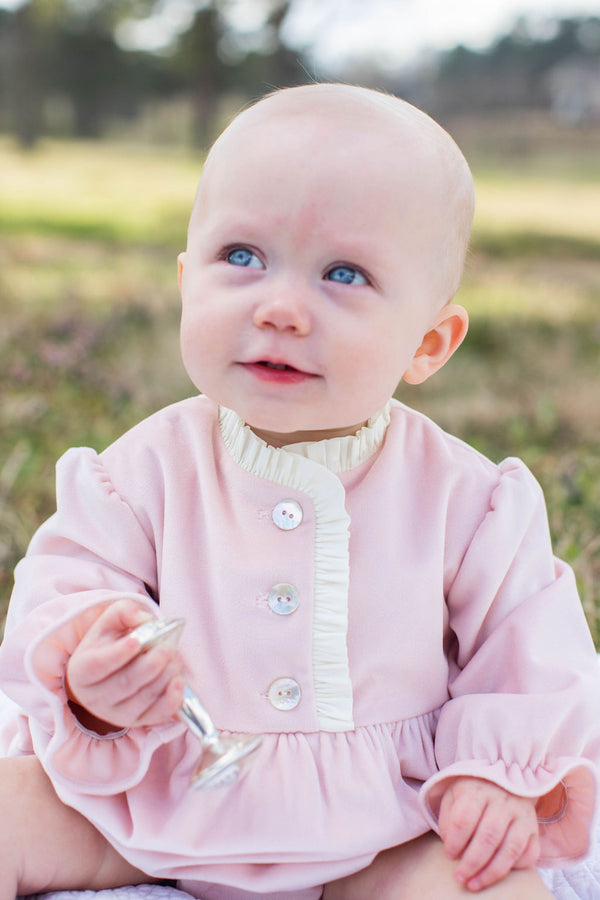 Ellie Bubble in Blush Velvet