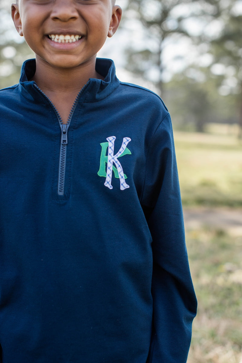 Dylan Knit Pullover Basic in Navy Knit